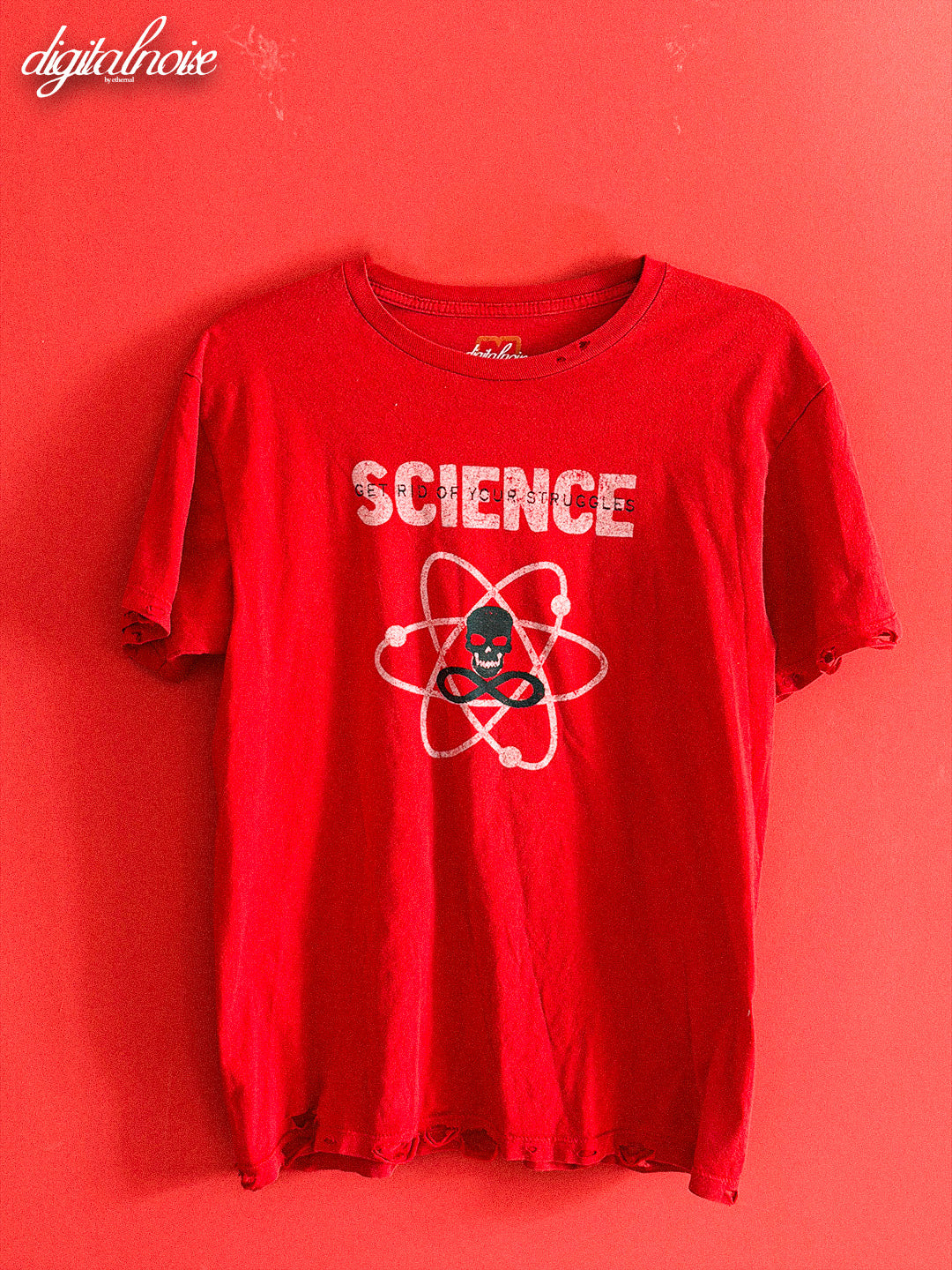 1/1 SCIENCE distressed t-shirt