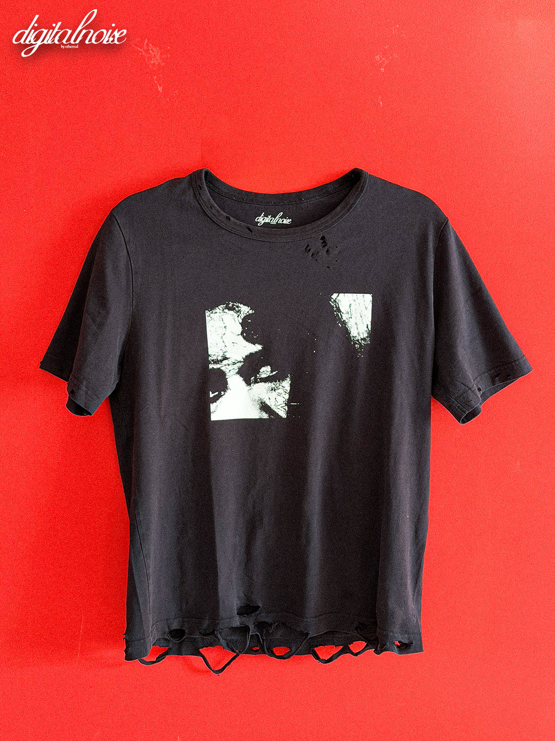 1/1 locked memory distressed t-shirt