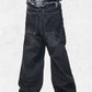 Somnium binary grey washed denim