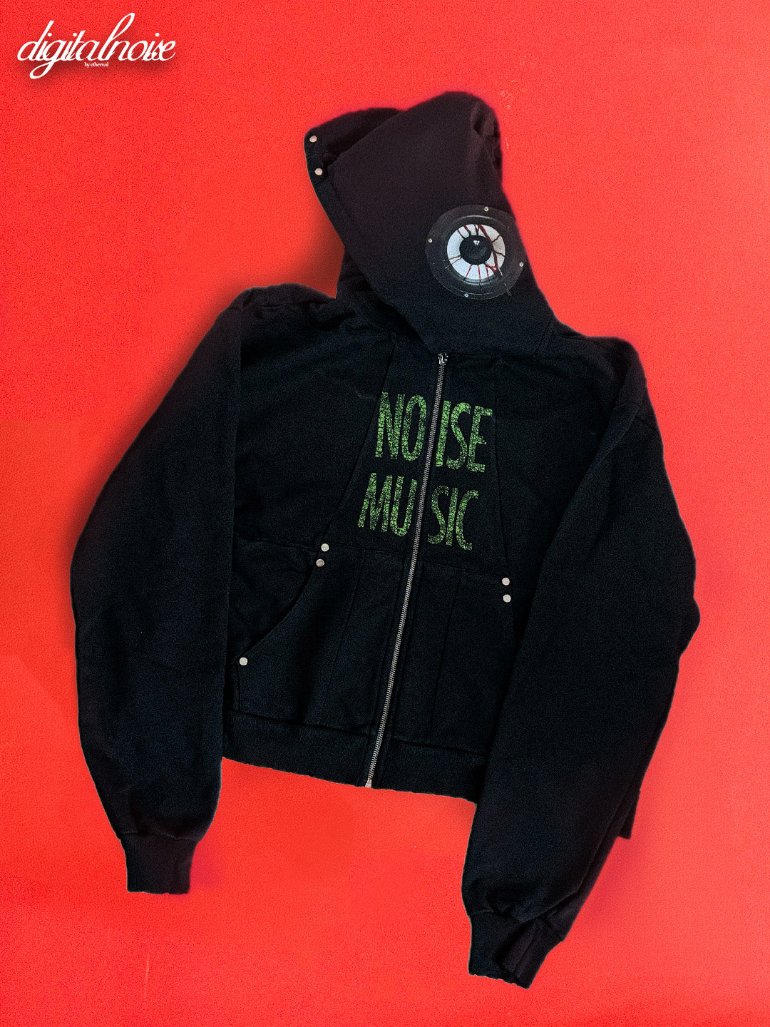 1/1 NOISE MUSIC custom ethernal hoodie