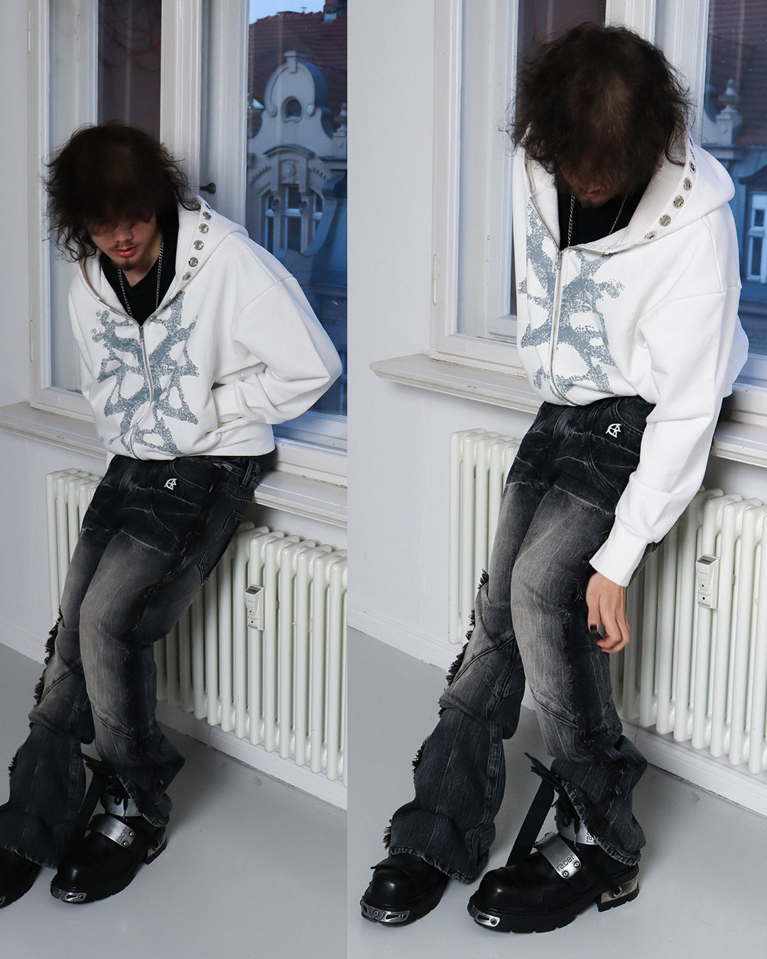 ROOT flared denim