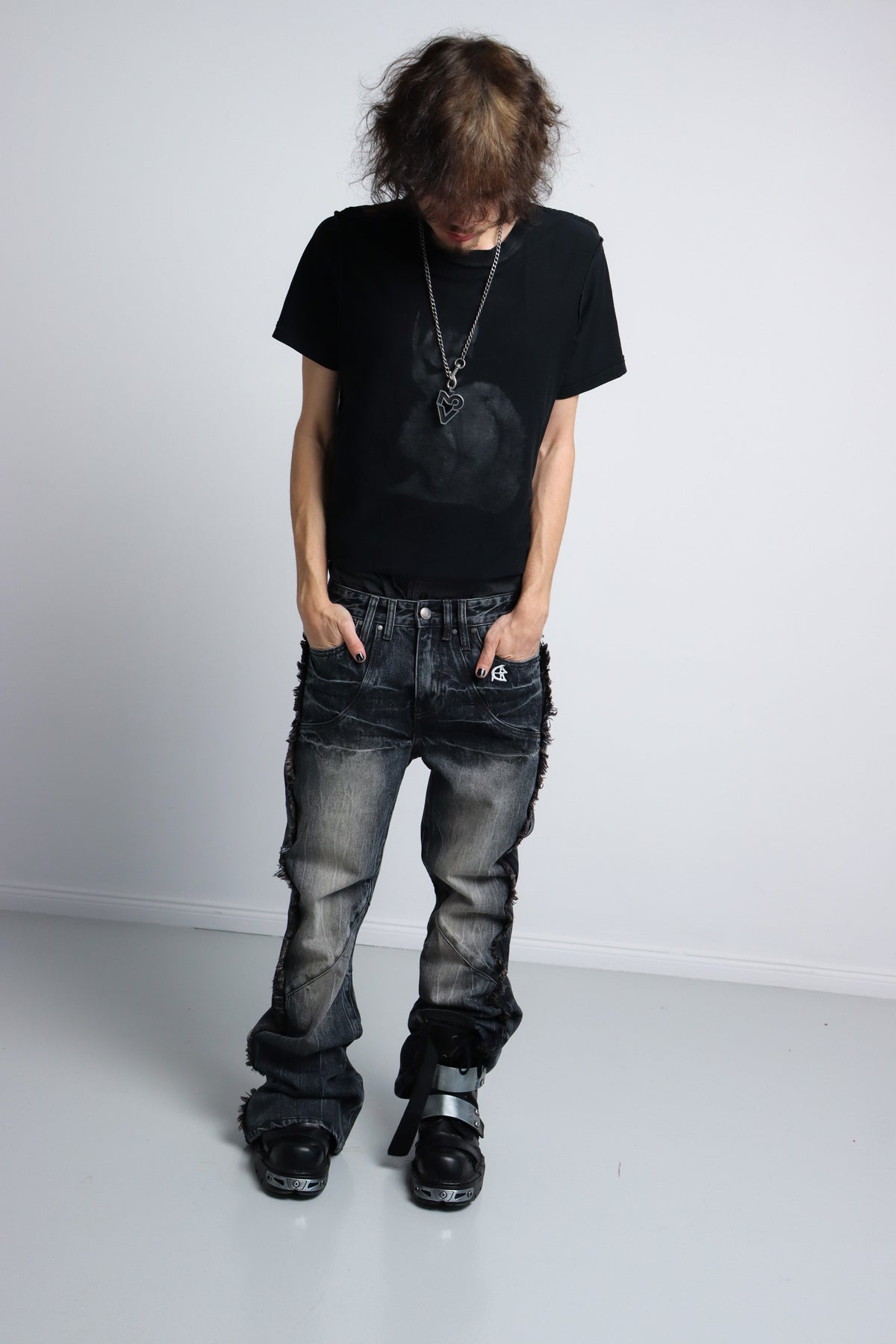 ROOT flared denim