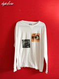 1/1 shattered eye oversize longsleeve