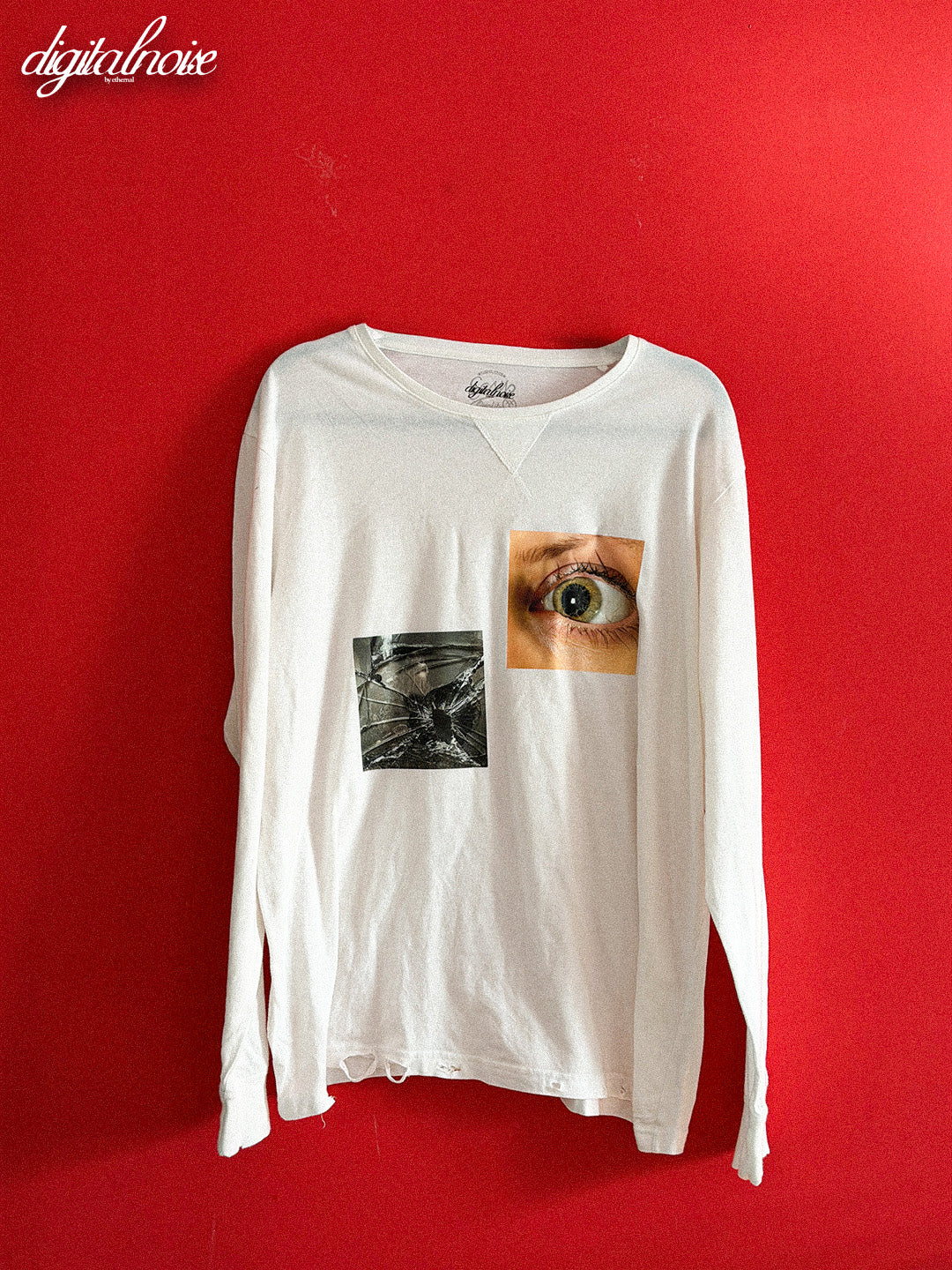 1/1 shattered eye oversize longsleeve