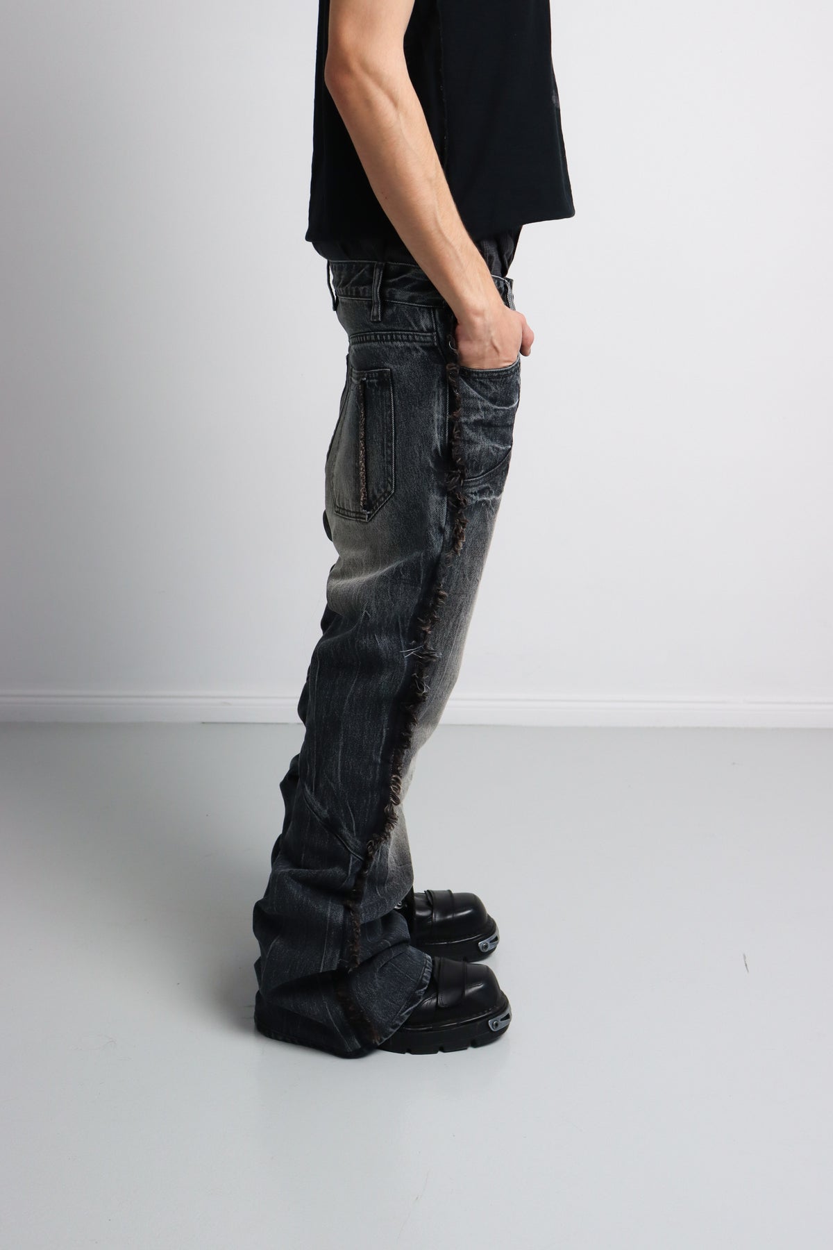 ROOT flared denim