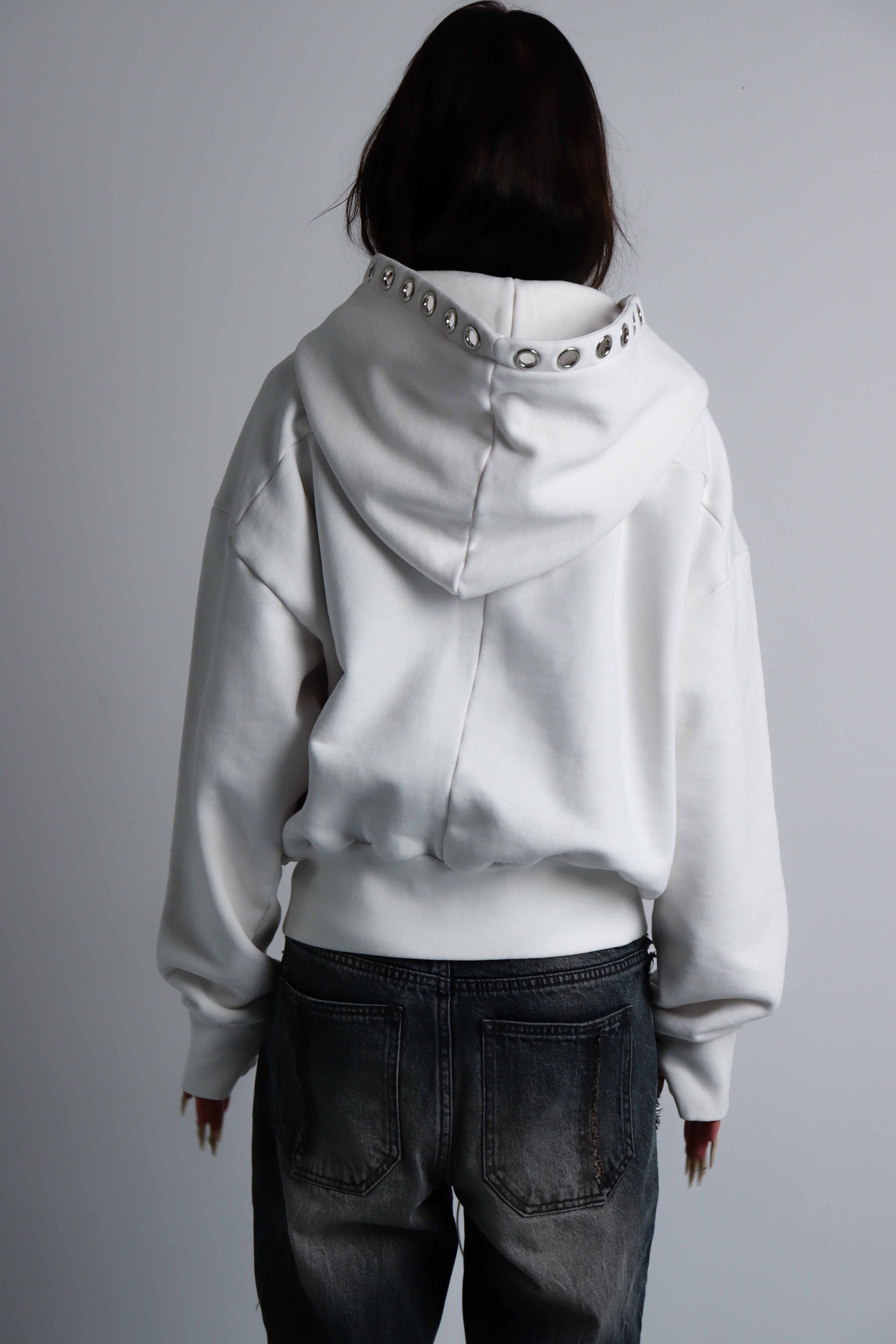 FRACTURED ZIP HOODIE
