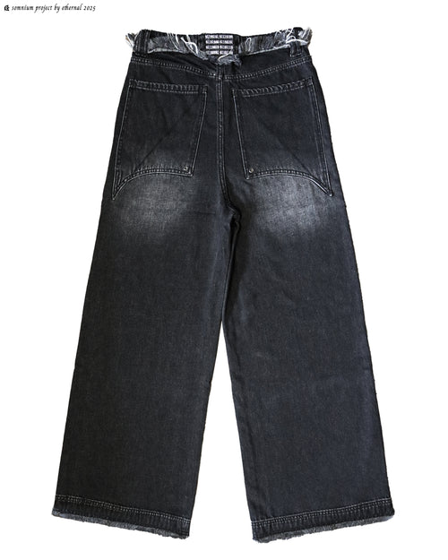 Somnium binary grey washed denim