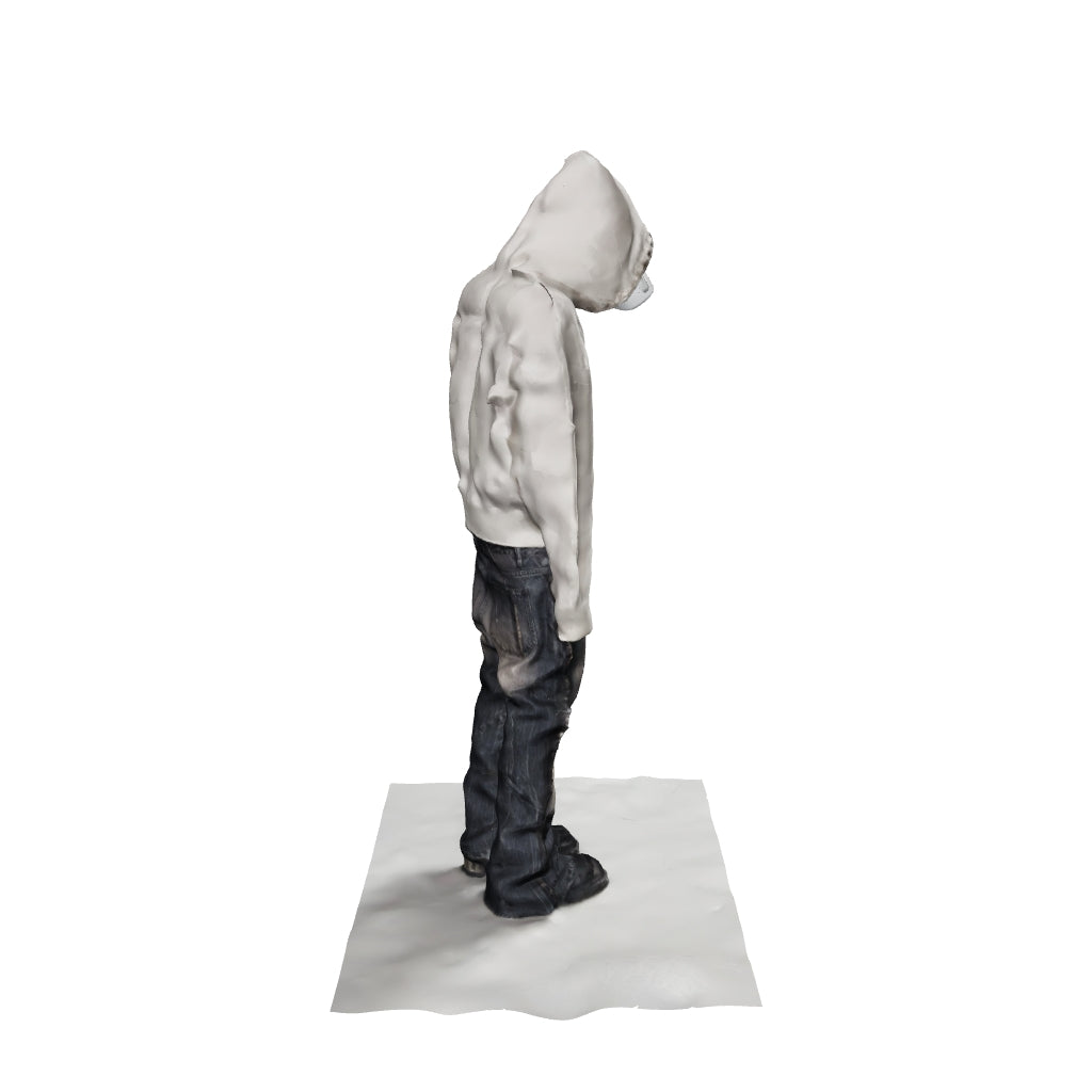 FRACTURED ZIP HOODIE
