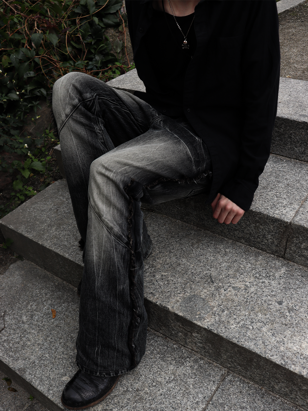 ROOT flared denim